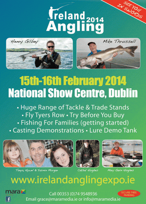 Ireland Angling Show 15-16 February