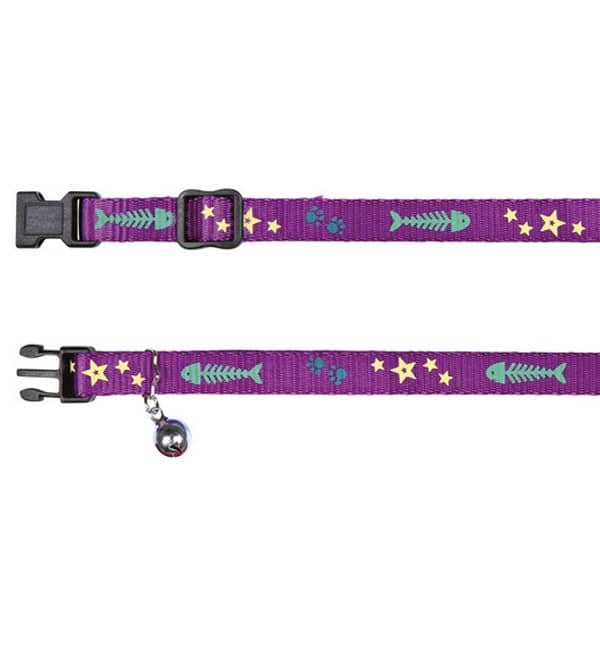 Trixie-Cat-Collar-Purple-XL