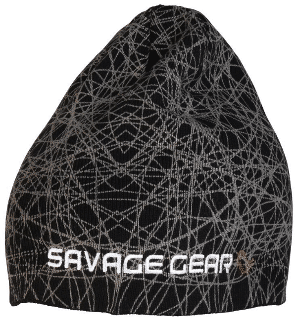 savage-gear-knit-geometry-beanie-black