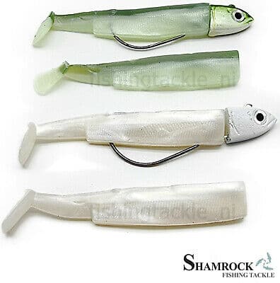 Shamrock Tackle Bass Attack irischen Weedless Meer Wobbler 9cm 25g mit Ersatz Body 