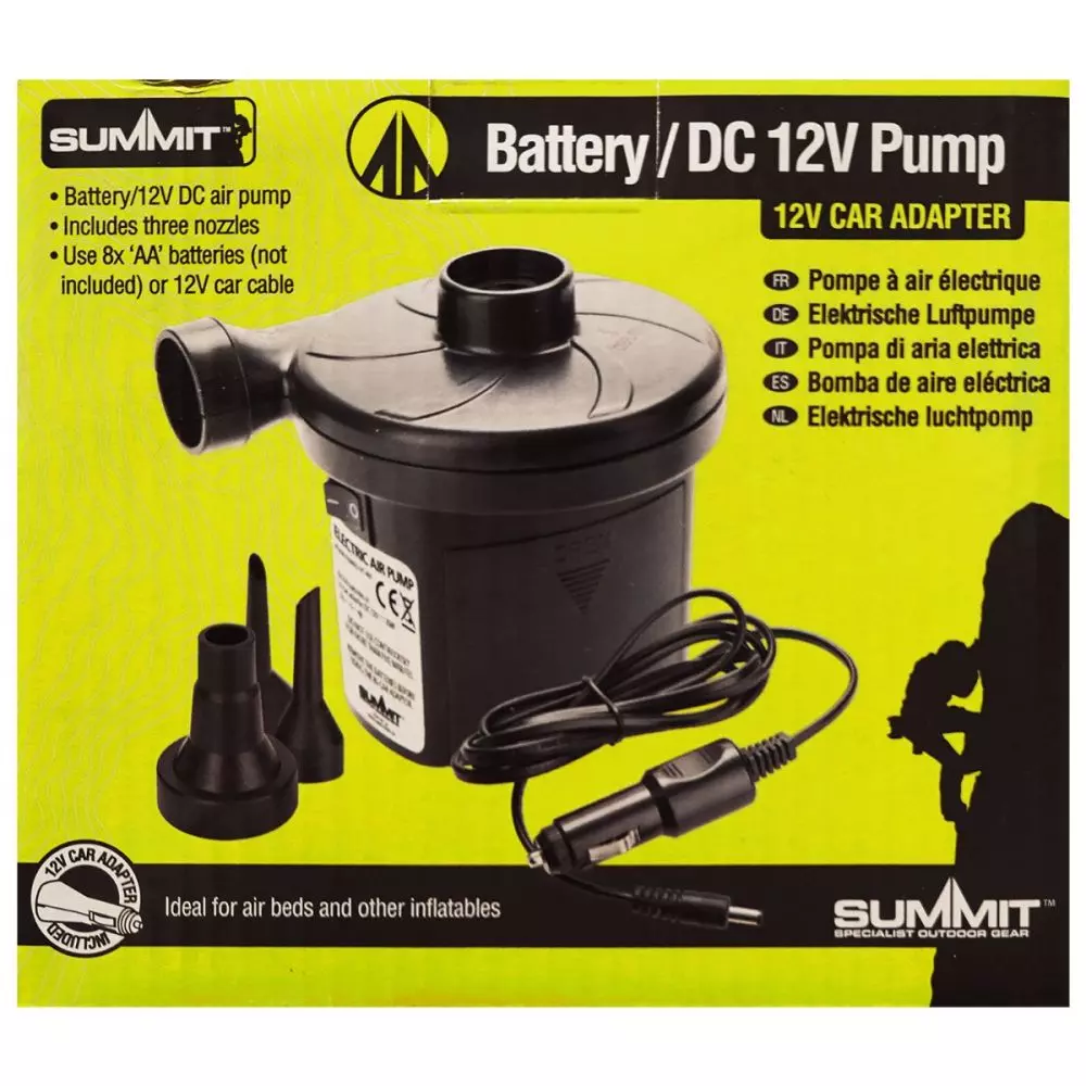 Summit Battery DC 12V Pump Car Adapter